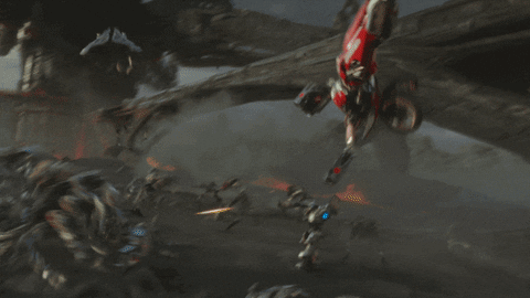 Fight 90S GIF by Transformers
