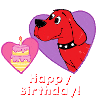 Happy Birthday Hearts Sticker by Scholastic