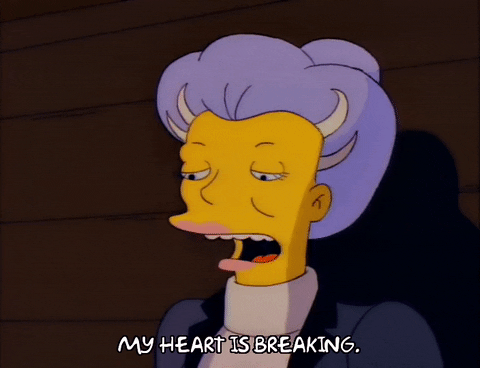 Season 3 Heart GIF by The Simpsons