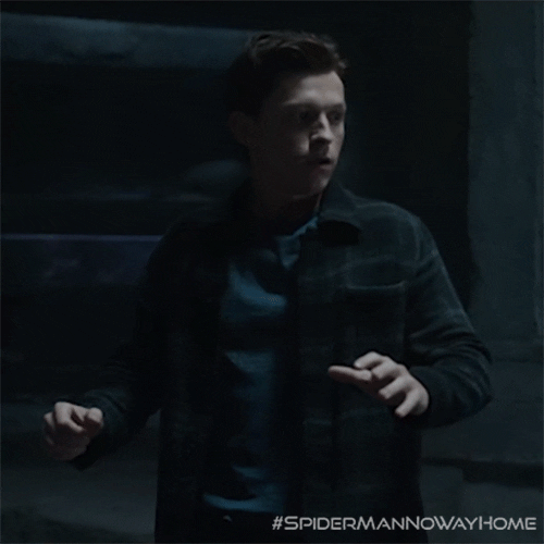 Tom Holland Reaction GIF by Spider-Man