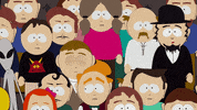 crowd gathering GIF by South Park 