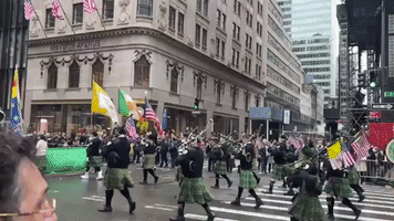 St Patrick's Day Parade Moves Down 5th Avenue