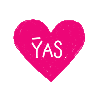 Love It Heart Sticker by houseofyas_de