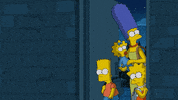 The Simpsons Goodbye GIF by AniDom