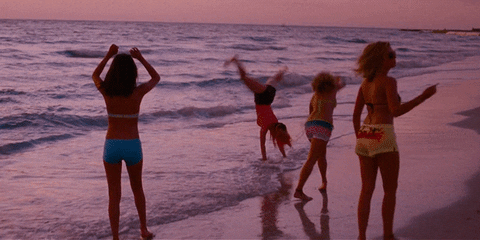 Beach Day Summer GIF by Spring Breakers