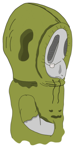 Happy Art Sticker