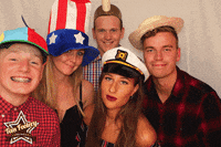 tomfoolerybooth fun birthday photobooth props GIF