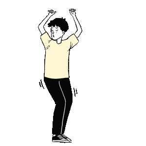 Happy Dancing Sticker