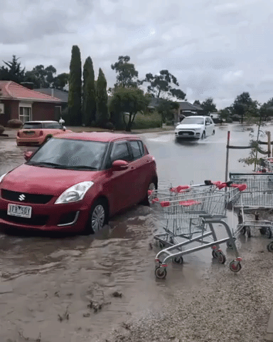 'Dangerous Storm' Causes Flooding in Melbourne Suburb