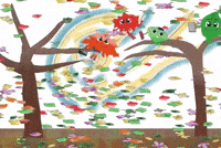 Falling Leaves Halloween GIF by GT8Studios
