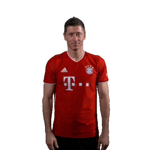 Robert Lewandowski Champions Sticker by FC Bayern Munich