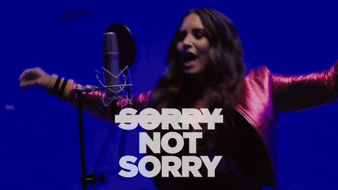 sorry not sorry sns GIF by Demi Lovato