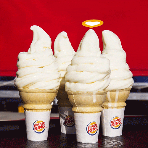 National Ice Cream Day GIF by Burger King