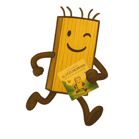 Kinderbuch Sticker by Klötzchenmann