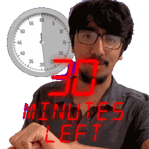 30 Minutes 30Min Sticker