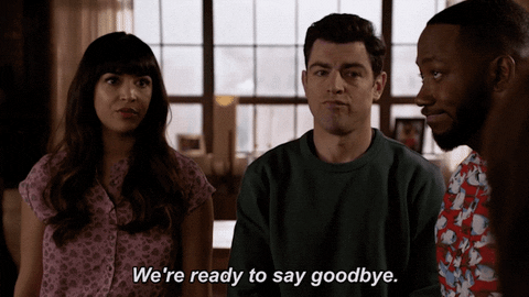 Were Ready To Say Goodbye GIF by New Girl