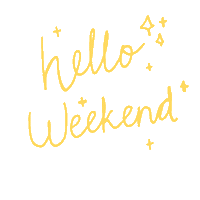Happy Weekend Sticker