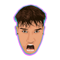 Youtube Wow Sticker