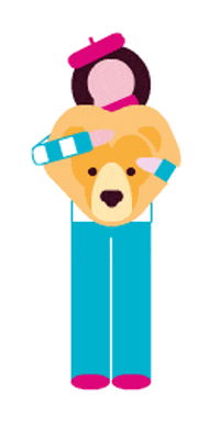 frenchspritz love lion french cuddle GIF