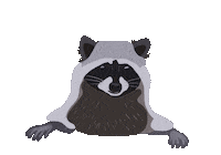 Raccoons Trash Panda Sticker