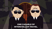 agents informing GIF by South Park 