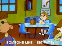 hey arnold nicksplat GIF