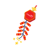 ADKConnect cny chinese new year firecrackers adk connect Sticker