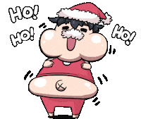 Happy Christmas Sticker by Jin