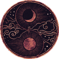 Sun Moon Sticker