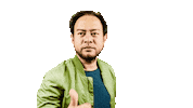 jonahmanzano nose touch jonah manzano Sticker