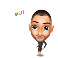 Manthonyajr Smile Sticker by Genies