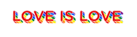gay pride love Sticker by Fanshawe College
