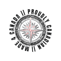 Made4Canada canada canadian compass true north Sticker