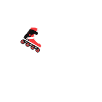 Happy Skate Sticker by Rollerskool