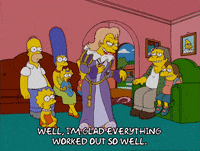 pleased homer simpson GIF
