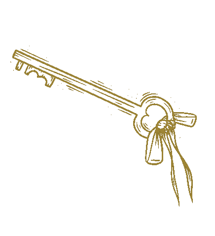 PixelGateCo giphyupload illustration gold key Sticker