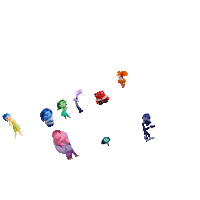 Sad Inside Out Sticker by Disney Pixar