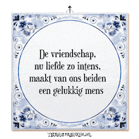 Support Spreuk Sticker by Tegelspreuken.nl