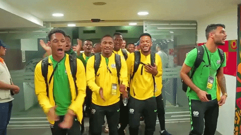 We Are Here South Africa GIF by CAF