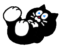 Cat Laughing Sticker by Cookids