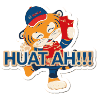 Chinese New Year Tiger Sticker by Mantra