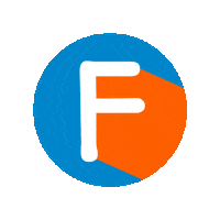 Orange Abc Sticker