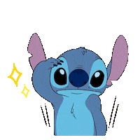 disneystyletw love dog blue disney Sticker