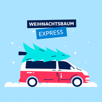 Christmas Car GIF by Volkswagen Financial Services