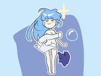 Cartoon Water GIF by ShibuichiWaika
