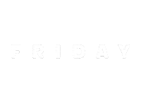Friday Text Sticker
