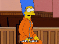 sad marge simpson GIF
