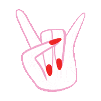 Killing It Rock And Roll Sticker by Halie Jost Illustration