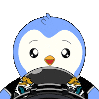 Game Time Football Sticker by Pudgy Penguins