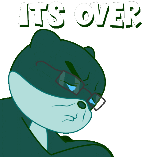 Lose Its Over Sticker by Odd Otties
